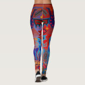 Shaman Zuidwest Peyote Rituele Leggings (Achterkant)