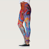 Shaman Zuidwest Peyote Rituele Leggings (Links)