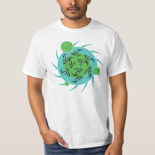 shamandige cirkels t-shirt (Voorkant)