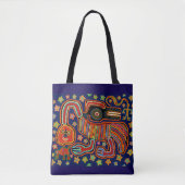 Shamanen Geest Slang Tote Bag (Voorkant)