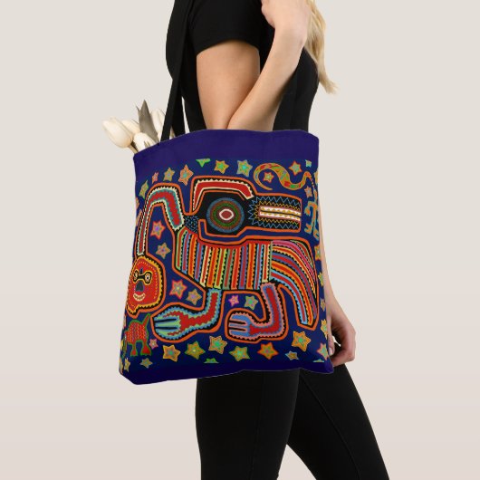 Shamanen Geest Slang Tote Bag (Dichtbij)