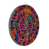 Shamanendemonengeesten en Dromen Dartbord (Voorkant Links)