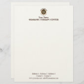 SHAMANIC HEALING - Letterhead Gepersonaliseerd Briefhoofd (Voorkant / Achterkant)