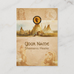 Shamanic Healing - Visitekaartje