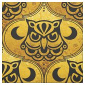 Shamanic Night Owl Mosaic Pattern + jouw idee Stof (Swatch)