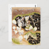 'Shamanic Wisdom' collectivist postcard Briefkaart (Voorkant / Achterkant)