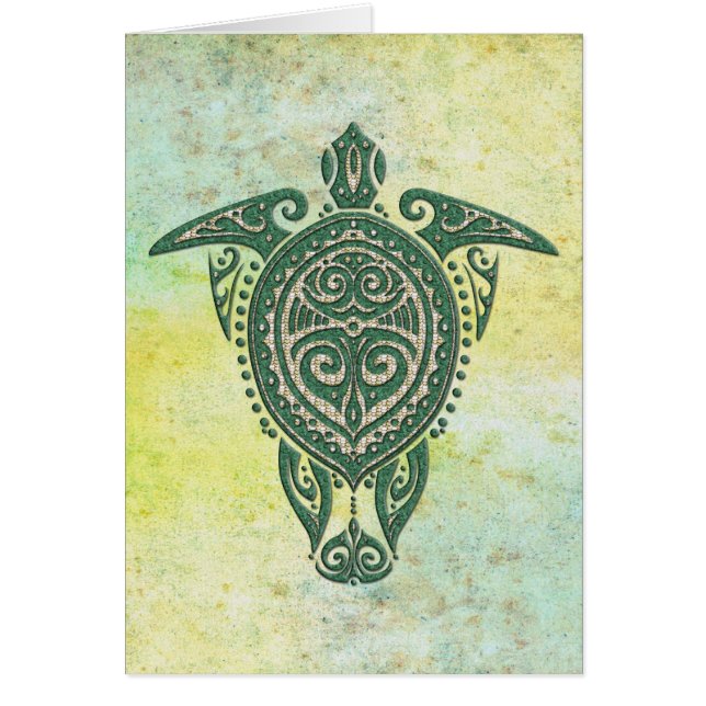 Shamanic Zee Turtle Symbol + jouw ideeën (Voorkant)