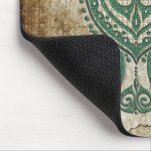 Shamanic Zee Turtle Symbol + jouw ideeën Muismat (Hoek)