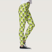 Shamanic Zee Turtles Pattern - green Leggings (Rechts)