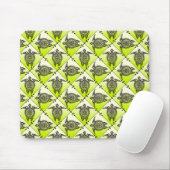 Shamanic Zee Turtles Pattern - green Muismat (Met muis)