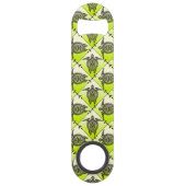 Shamanic Zee Turtles Pattern - green Speed Flessenopener (Achterkant)