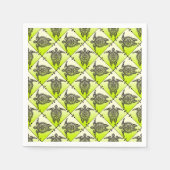 Shamanic Zee Turtles Pattern - green + your idea Servet (Voorkant)