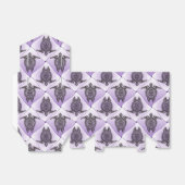 Shamanic Zee Turtles Pattern - violet Bedankdoosjes (Uitgevouwen)