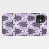 Shamanic Zee Turtles Pattern - violet Case-Mate iPhone Case (Achterkant (horizontaal))