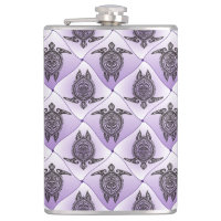 Shamanic Zee Turtles Pattern - violet