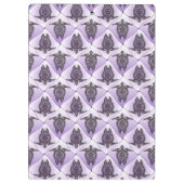 Shamanic Zee Turtles Pattern - violet Klembord (Achterkant)