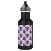 Shamanic Zee Turtles Pattern - violet Waterfles (Rechts)