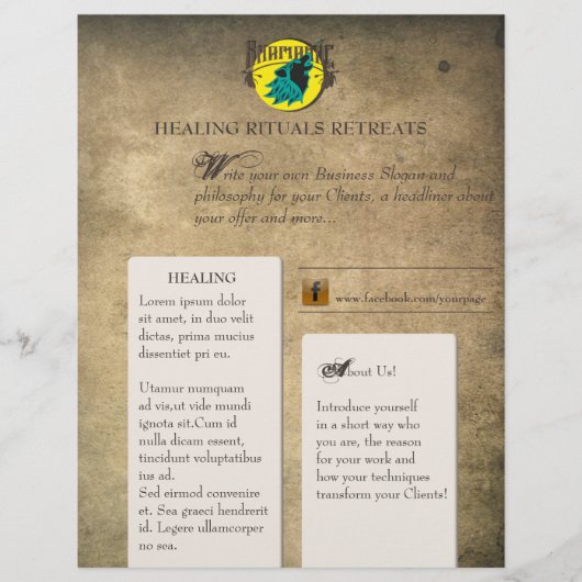 SHAMANISCH - Flyer (Voorkant)