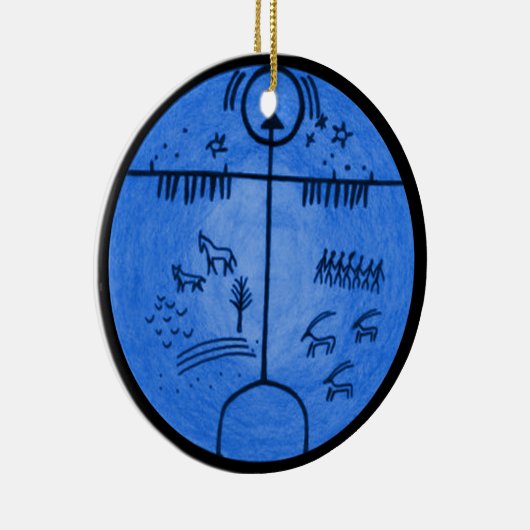 Shamanism Worlds Keramisch Ornament (Rechts)