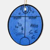 Shamanism Worlds Keramisch Ornament (Links)