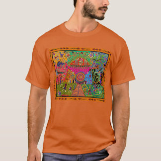 Shamanistische mystieke droomgeesten t-shirt