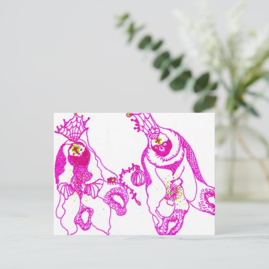 Shamans Briefkaart (Staand voorkant)