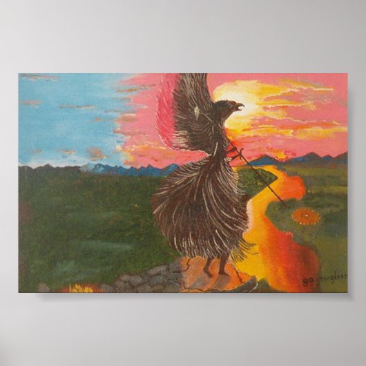 Shamans Eagle Spirit Poster (Voorkant)