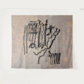 Shamans en gedistilleerde dranken - Buckhorn Wash  Wandkleed (Voorkant (horizontaal))