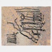 Shamans en gedistilleerde dranken fleece deken (Voorkant (Horizontaal))