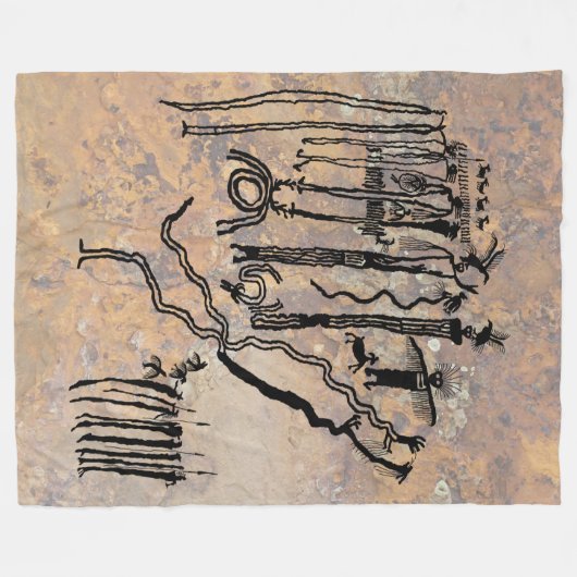 Shamans en gedistilleerde dranken fleece deken (Voorkant (Horizontaal))