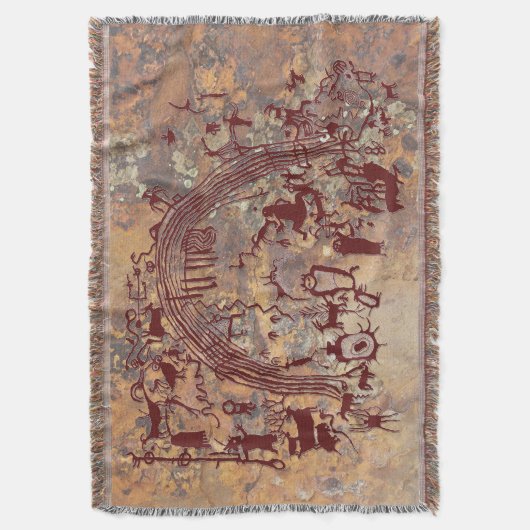 Shamans-paneel Deken (Voorkant Verticaal)