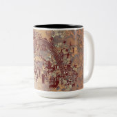 Shamans-paneel Tweekleurige Koffiemok (Voorkant rechts)