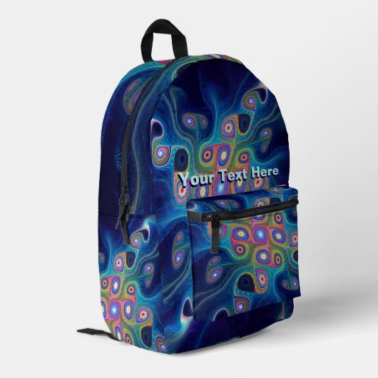 Shaman's Sky Bedrukte Rugzak (Achterkant Hoek Links)