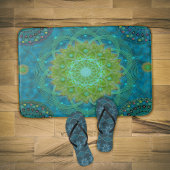 Shambala Tantric Nymphaea mandala art Badmat