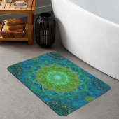 Shambala Tantric Nymphaea mandala art Badmat