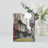 Shambles, York Briefkaart (Staand voorkant)