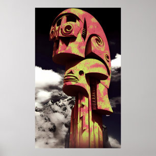 Shambolic - Ken Gage Surrealistische Kunst Poster