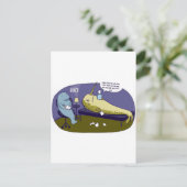 Shambolic Narwhal Briefkaart (Staand voorkant)