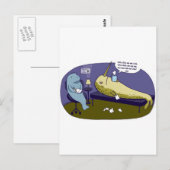 Shambolic Narwhal Briefkaart (Voorkant / Achterkant)