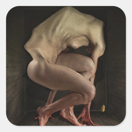 Shame 2012 vierkante sticker (Voorkant)