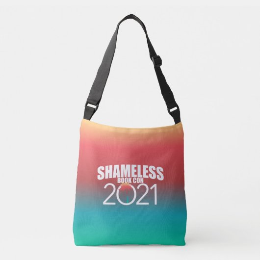 #Shameless Book Con Logo Gradient Crossbody Tas (Voorkant)