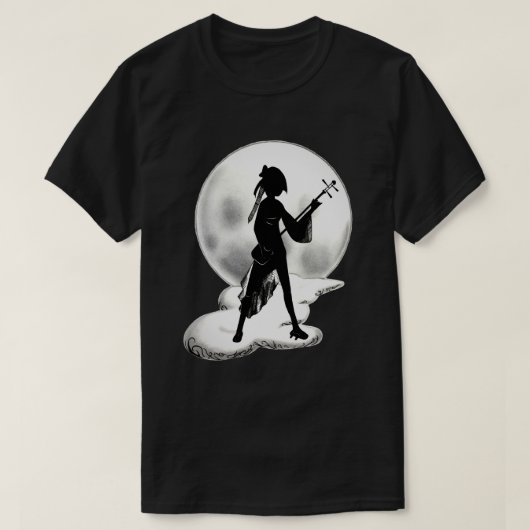 Shamisen Fullmoon T-Shirt (Design voorkant)