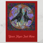 Shamo: Zwarte Paar Flyer (Voorkant)