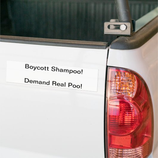Shampoo Bumpersticker (Op Truck)