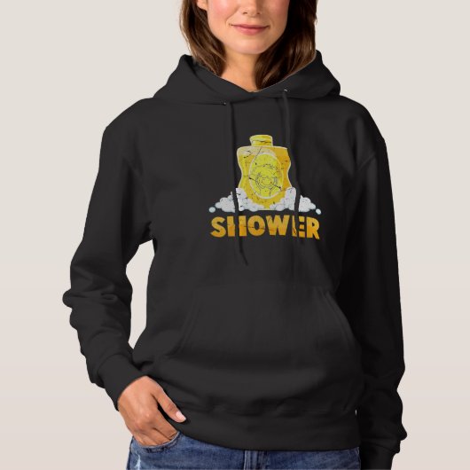 Shampoo - Douche - Bubbels - Kostuum - 1 van 2 Bes Hoodie (Voorkant)