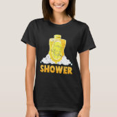 Shampoo - Douche - Bubbels - Kostuum - 1 van 2 Bes T-shirt (Voorkant)