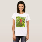 Shampoo gember bloem t-shirt (Voorkant volledig)