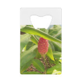 Shampoo Ginger flower Creditkaart Flessenopener (Achterkant)