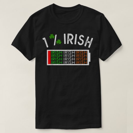 Shamrock 1 Irish Ireland Funny St Patrick's Day Vi T-shirt (Design voorkant)