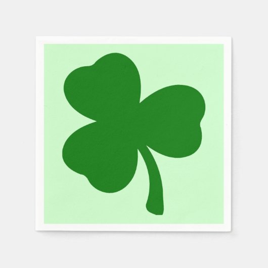 Shamrock 1 servetten (Voorkant)